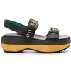 MARNI MARNI BUCKLE STRAPS CLOG SANDALS