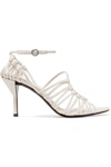 3.1 Phillip Lim Lilly Strappy Leather Ankle-strap Sandals In Ivory