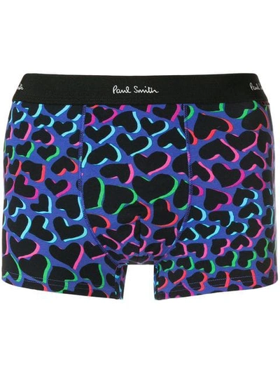 Paul Smith Love Heart Print Boxers In 45