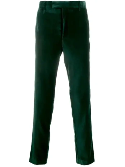 Paul Smith Slim Fit Tailored Trousers In Green