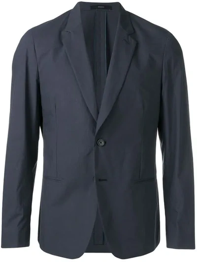 Paul Smith Single Breasted Blazer - Farfetch In 47 Navy