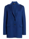 ST JOHN Luxe Wool & Cashmere Double-Faced Jacket