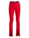 A.L.C Slim-Fit Conway Straight-Leg Front Slit Trousers