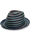 PAUL SMITH Paul Smith Woven Straw Fedora Hat - Farfetch