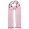 GUCCI GG jacquard wool scarf,3063369