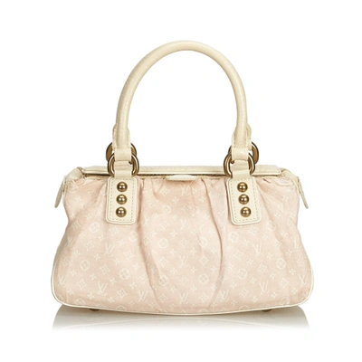 Louis Vuitton Pink Handbag In Ivory