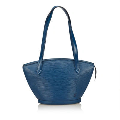 Pre-owned Louis Vuitton Blue Shoulder Bag