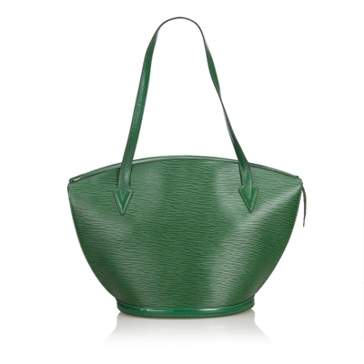 Pre-owned Louis Vuitton Green Shoulder Bag