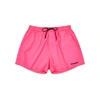 DSQUARED2 BRIGHT PINK SHELL SWIMSHORTS