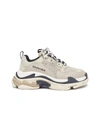 Balenciaga Mesh & Leather Trainer Sneakers In Multi-colour