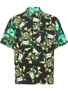 PRADA FRANKENSTEIN PRINTED SHIRT