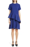 ADEAM RUFFLE T-SHIRT DRESS,4702-CR