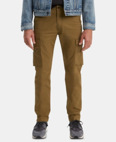 Levi's Men's 502 Aviator Tapered Cargo Pants In Cougar