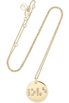 ANISSA KERMICHE LOVE IS BLIND 9-KARAT GOLD DIAMOND NECKLACE