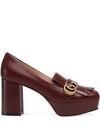 GUCCI DECOLLETE IN PELLE LOAFERS