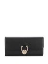 FERRAGAMO SALVATORE FERRAGAMO GANCIO PURSE - BLACK