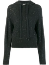 BRUNELLO CUCINELLI SEQUIN HOODIE