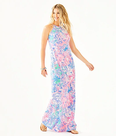 Lilly Pulitzer Margot Maxi Dress In Multi Croc My World | ModeSens