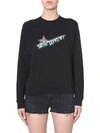 SAINT LAURENT CREW NECK SWEATSHIRT,10970577