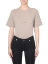 SAINT LAURENT ROUND NECK T-SHIRT,10970574