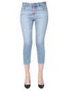 DSQUARED2 COOL GIRL CROPPED JEANS,10970466