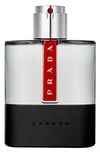Prada Luna Rossa Carbon Eau De Toilette Spray, 3.4 oz In Black