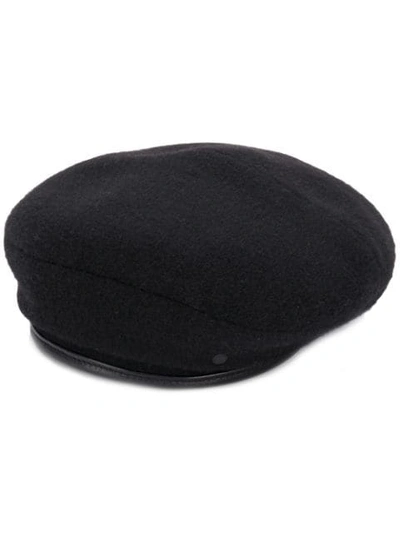 Maison Michel New Billy Reversible Beret In Black