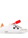 OFF-WHITE LOW-TOP SNEAKERS