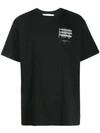 OFF-WHITE OFF-WHITE INDUSTRIAL SHORT-SLEEVE TEE - 黑色