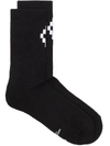 MARCELO BURLON COUNTY OF MILAN CROSS LOGO SOCKS