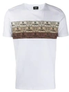 FENDI FENDI LOGO T-SHIRT - WEIß