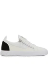 GIUSEPPE ZANOTTI ZIP DETAIL SNEAKERS