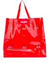 Nana-nana A5 Panelled Tote In Red