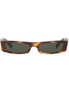 Alain Mikli X Alexandre Vauthier Edwidge Sunglasses In Brown