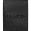 OFF-WHITE BLACK BOLD QUOTE CARD HOLDER