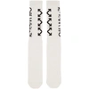 OFF-WHITE OFF-WHITE WHITE AND BLACK ARROWS SOCKS