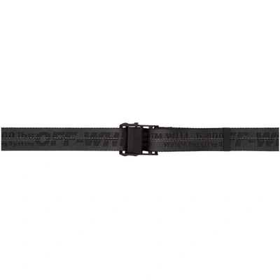 Off-white Carryover Industrial Belt Black No Color In Black