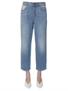 STELLA MCCARTNEY STELLA MCCARTNEY CROPPED STRAIGHT LEG JEANS