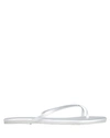 Tkees Silver Showers Metallic Flip-flops In Silver