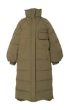 GANNI QUILTED SHELL DOWN COAT,755781