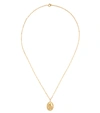 THEODORA WARRE ST CHRISTOPHER GOLD-PLATED NECKLACE,P00406768