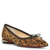 CHRISTIAN LOUBOUTIN HALL LEOPARD SUEDE FLATS,CL15118S