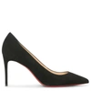 CHRISTIAN LOUBOUTIN KATE 85 BLACK SUEDE PUMPS,CL15137S