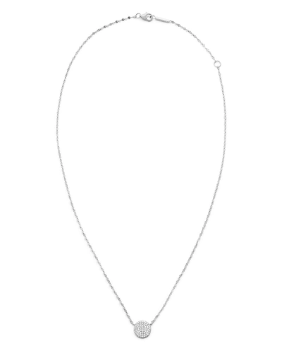 Lana 14k Diamond Pave Disc Pendant Necklace In Gold