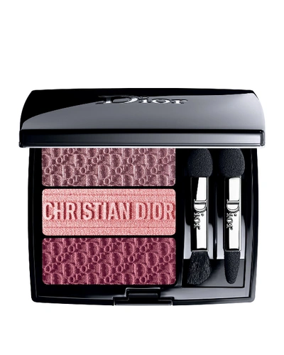 Dior 3 Couleurs Tri(o)blique Eyeshadow Palette, Limited Edition In 853 Rosy Canvas