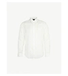 FENDI BAG BUGS-EMBROIDERED REGULAR-FIT COTTON SHIRT