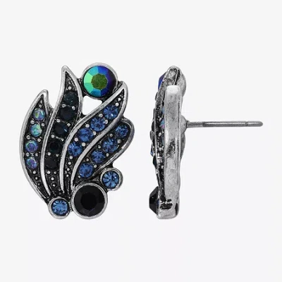 1928 Jewelry 1928 18mm Stud Earrings In Blue