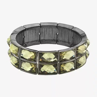 1928 Jewelry 1928 Black Tone Womens Stretch Bracelet