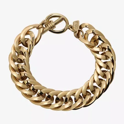 1928 Jewelry 1928 Gold Tone Womens 7.5 Inch Link Bracelet