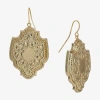 1928 Jewelry 1928 Gold Tone Womens Drop Earrings In Gold